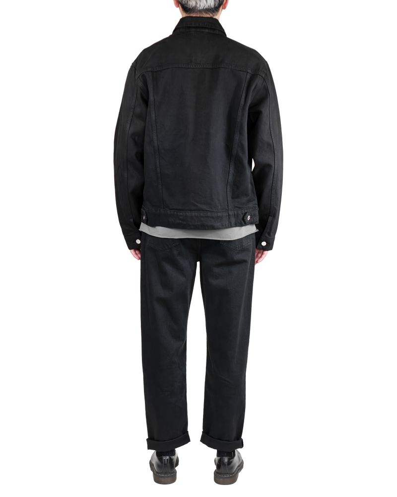 Men's Classic Straight Jeans in Black