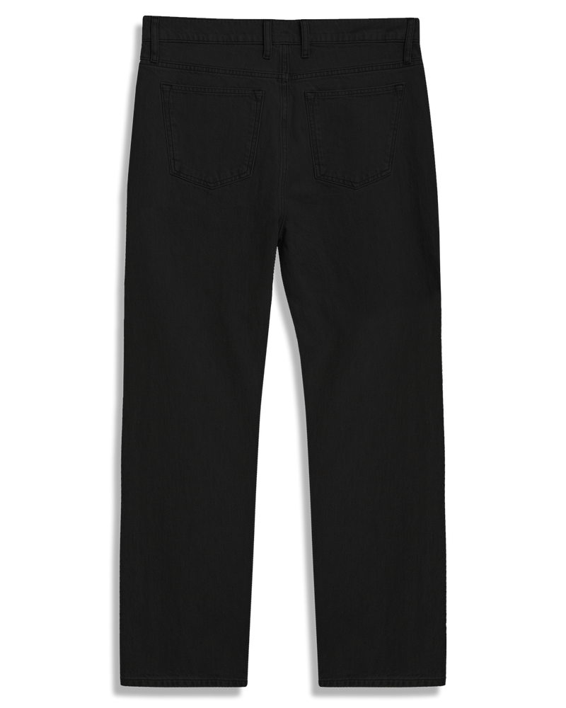 Men's Classic Straight Jeans in Black