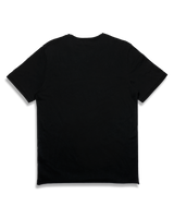 Men's Sueded Modern Crew Tee in Black-flat lay (back)