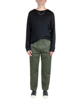 Men's Cotton Linen Pant in Olive-front