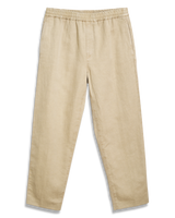 Men's Cotton Linen Pant in Stone