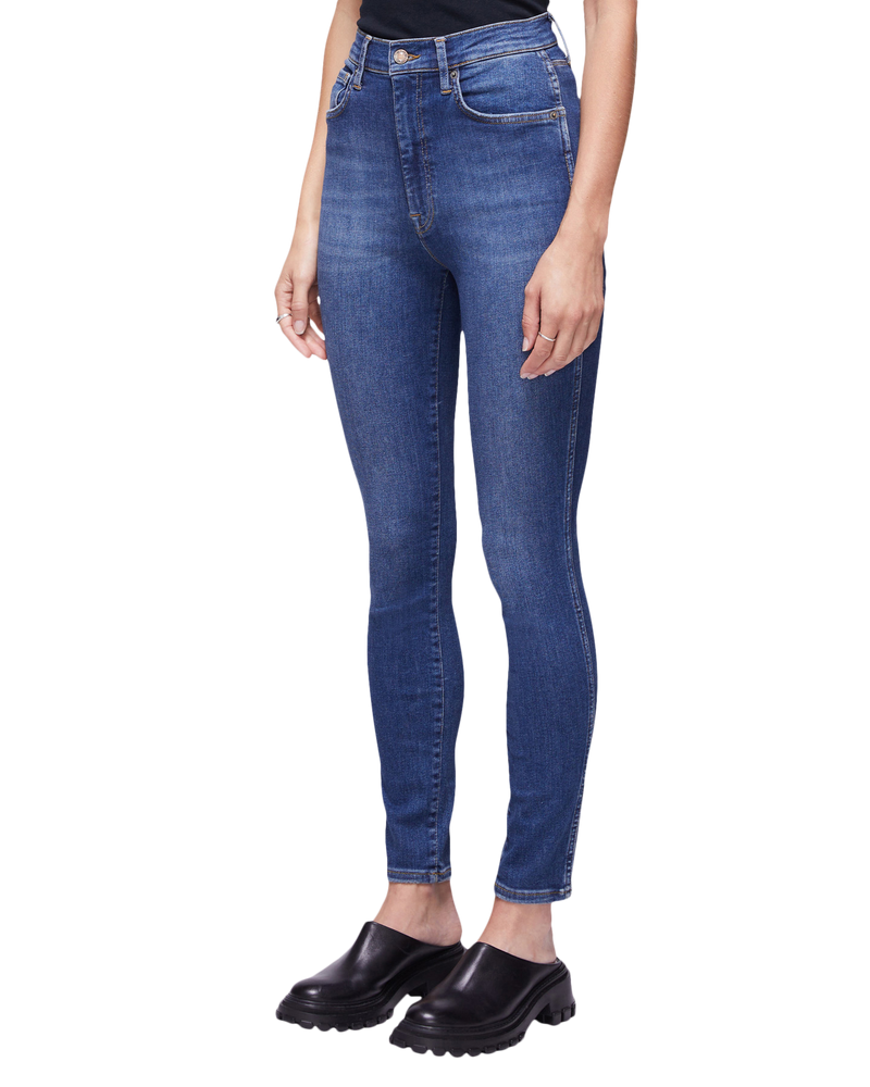 Women's SCLPT Skinny Jeans in Medium Blue Heritage