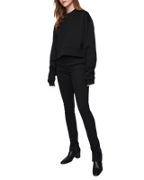 Women's Mock Neck in Black