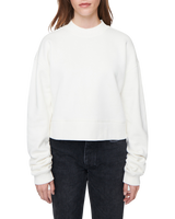 Women's Mock Neck in Off White