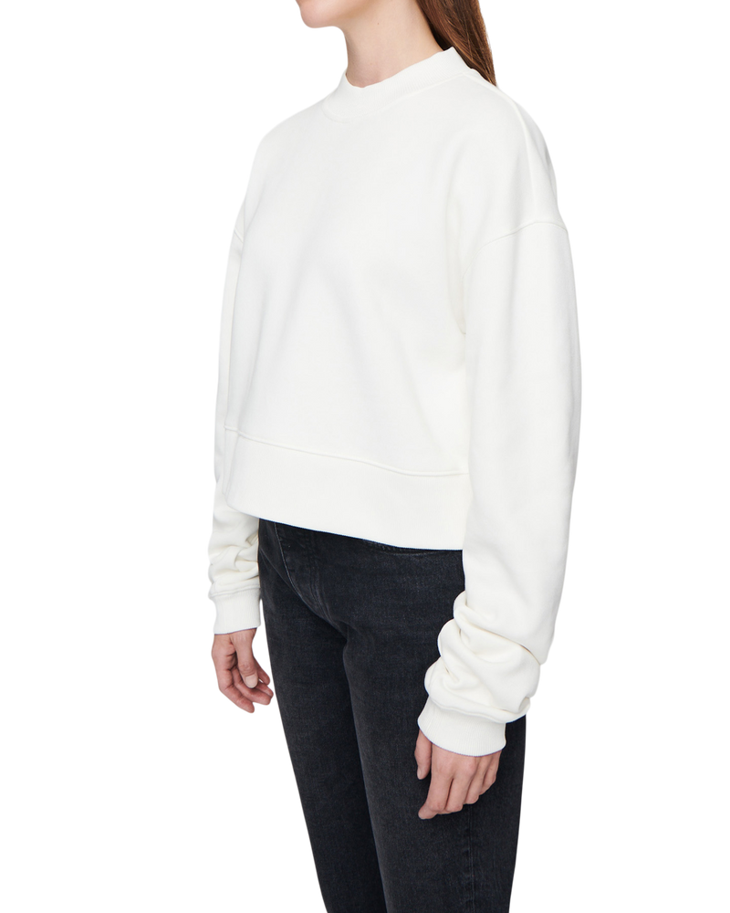 Women's Mock Neck in Off White