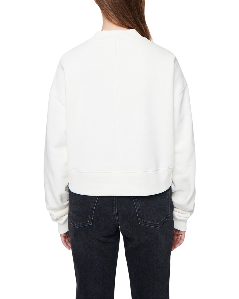 Women's Mock Neck in Off White