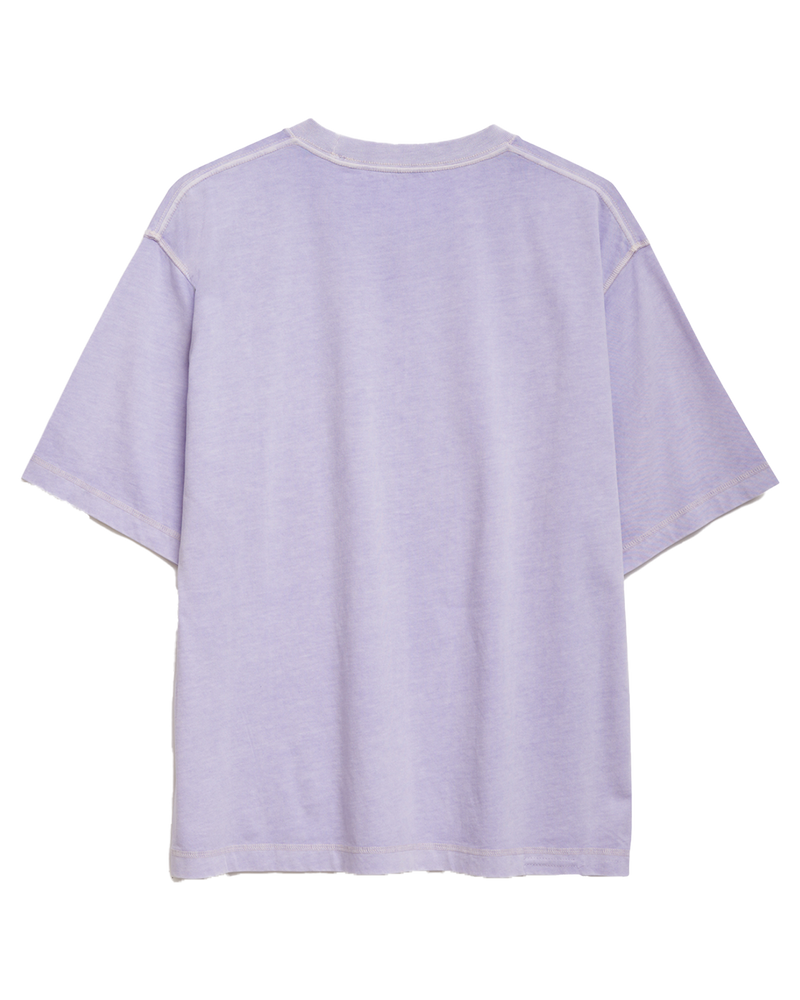 Relaxed Tee in Faded Lilac