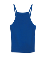 Spaghetti Strap Rib Tank in Yves Blue