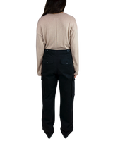 Women's Cargo Pant in Black