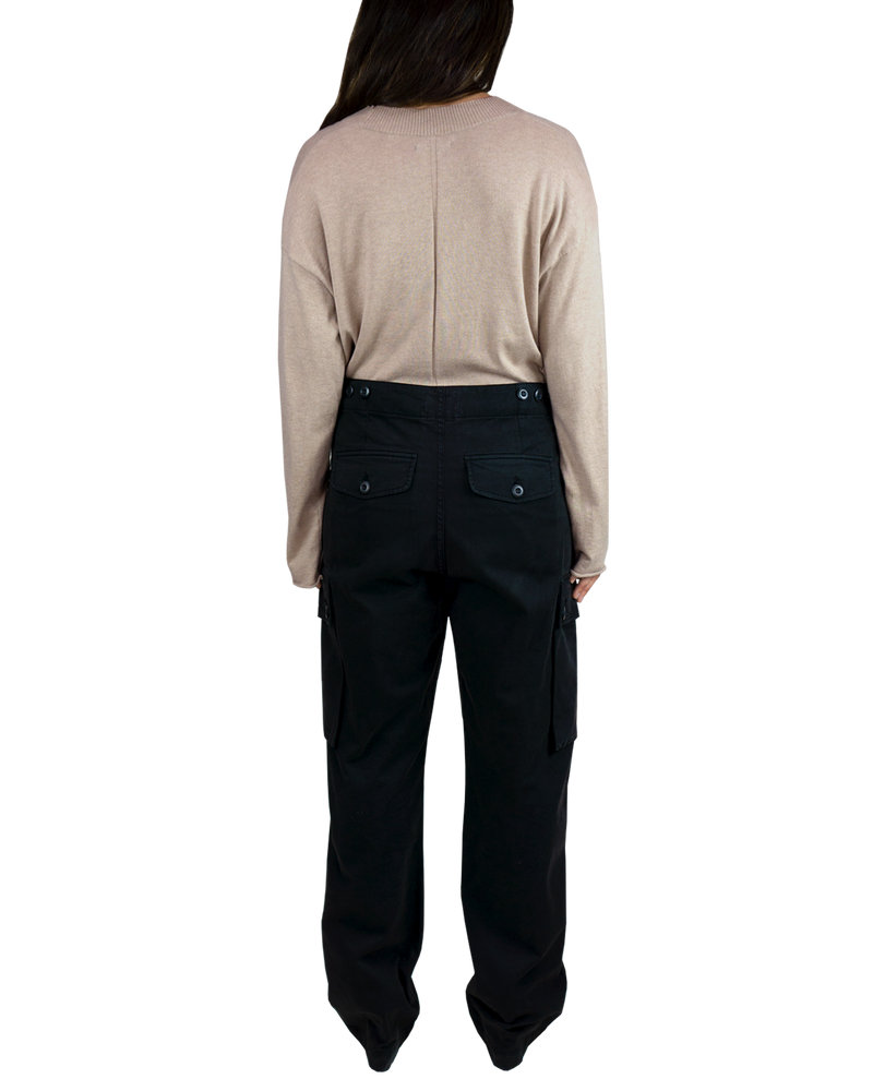 Women's Cargo Pant in Black