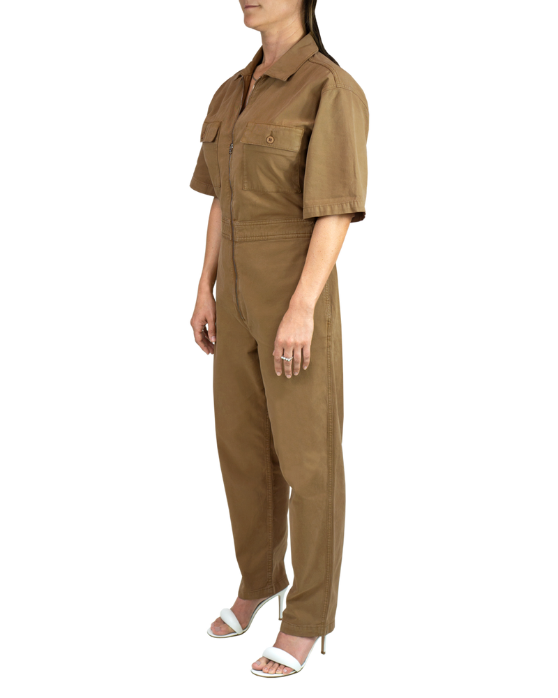 Women's Utility Jumpsuit in Ermine