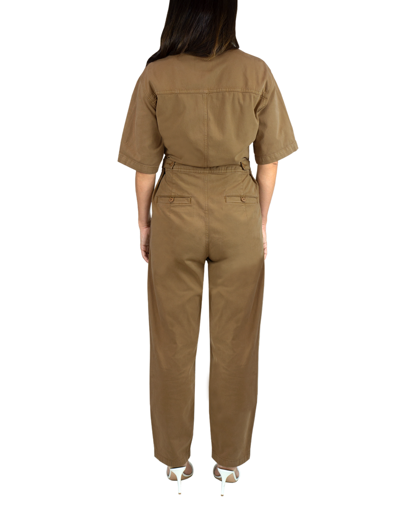 Women's Utility Jumpsuit in Ermine