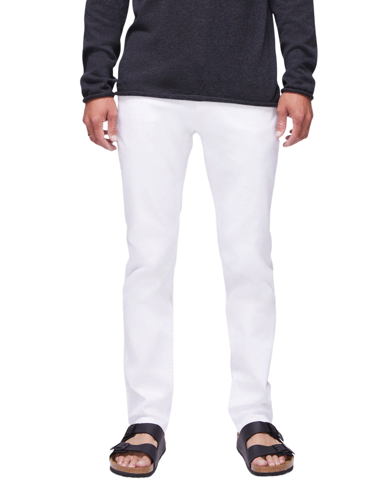 mens skinny slim jeans in white