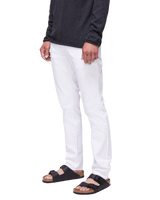 mens skinny slim jeans in white