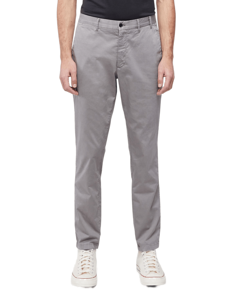 mens skinny slim grey chino