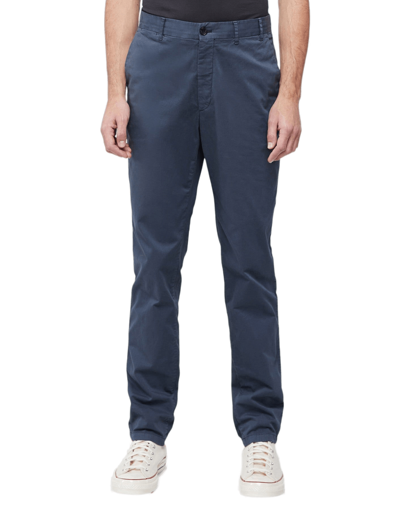 mens skinny slim chino in navy