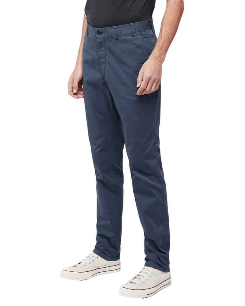 mens skinny slim chino in navy