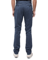 mens skinny slim chino in navy