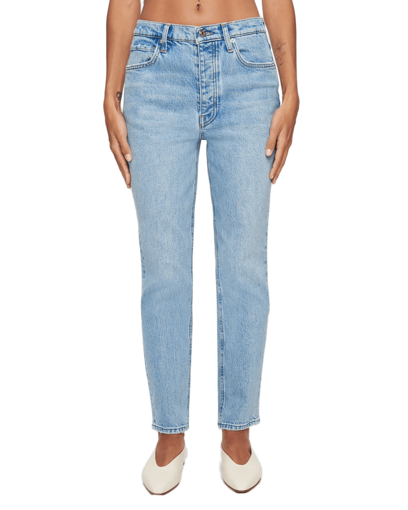 Women's ABSLT Vintage Straight Jeans in Diffusion