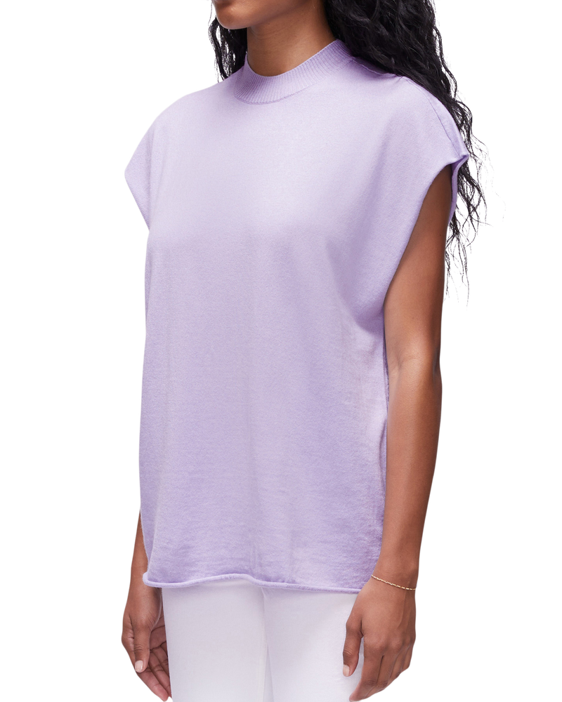 unisex lilac muscle tee